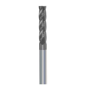 Gri Kaplama 4 ağızlı karbür freze- 4 flute carbide andmill